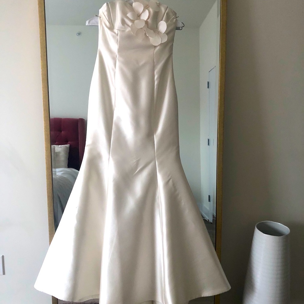 Wedding dress noir by Lazaro